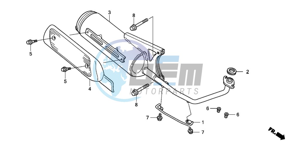 EXHAUST MUFFLER