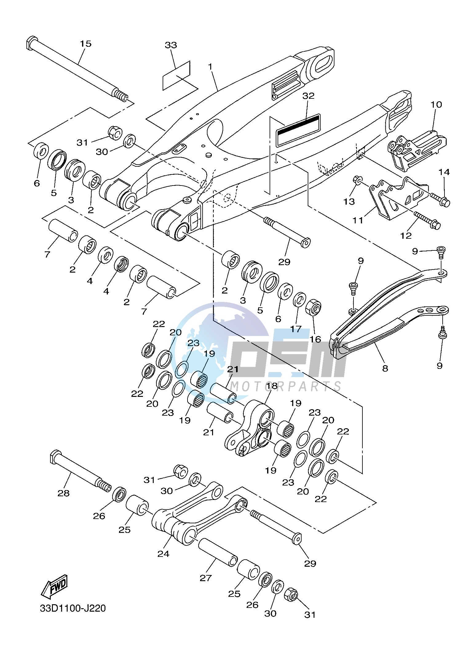 REAR ARM