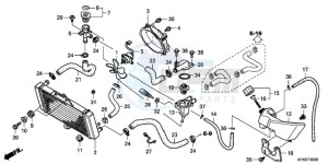 VTR2509 F / CMF LL drawing RADIATOR