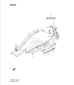 AN400Z drawing FRAME COVER (AN400AL1 E19)