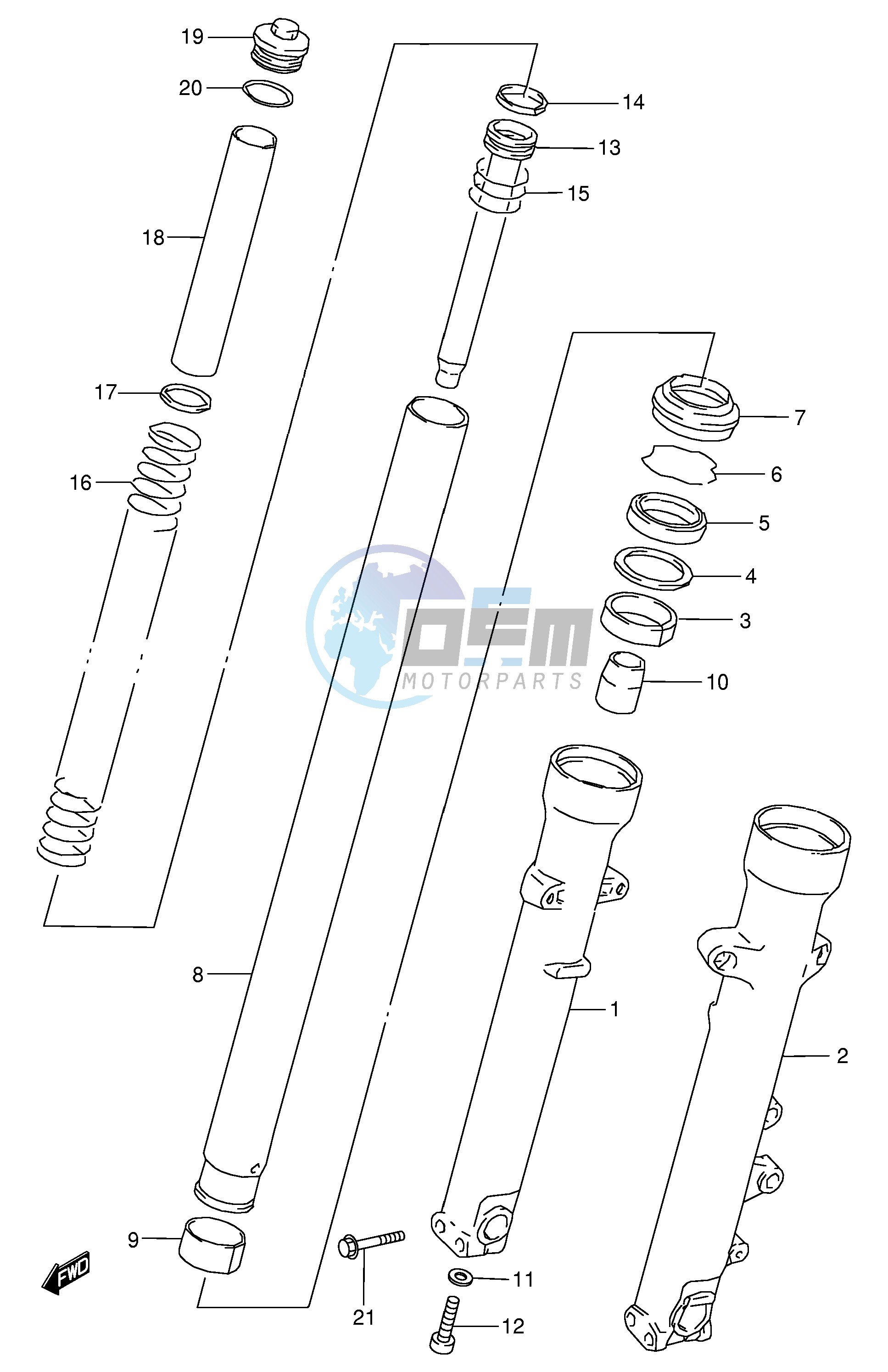 FRONT FORK DAMPER