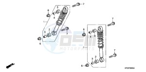 TRX90XD TRX90 Europe Direct - (ED) drawing FRONT CUSHION