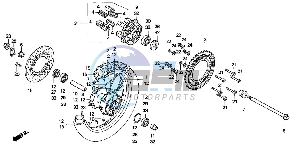 REAR WHEEL