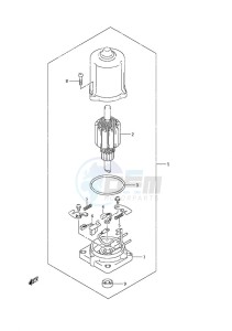 DF 40A drawing PTT Motor