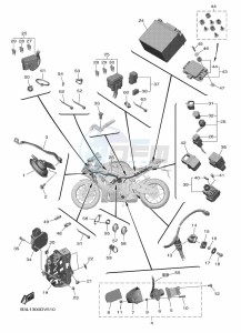 YZF1000 YZF-R1 (B3LS) drawing ELECTRICAL 2