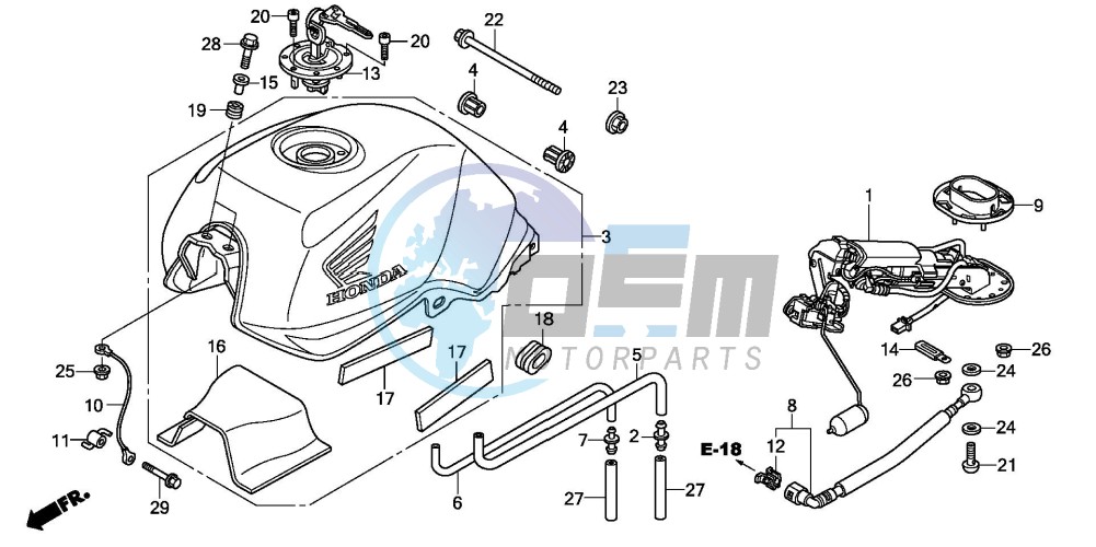 FUEL TANK/FUEL PUMP