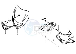 CINDERELLA - 100 cc drawing FRONT SHIELD HA10V2-6