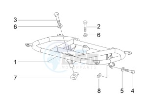 Liberty 50 4T PTT 2017 (B-NL) (B-NL) drawing Rear luggage rack