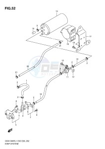 GSX1300R (E3-E28) Hayabusa drawing EVAP SYSTEM (GSX1300RL1 E33)