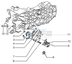 Liberty 50 2t RST drawing Oil pump