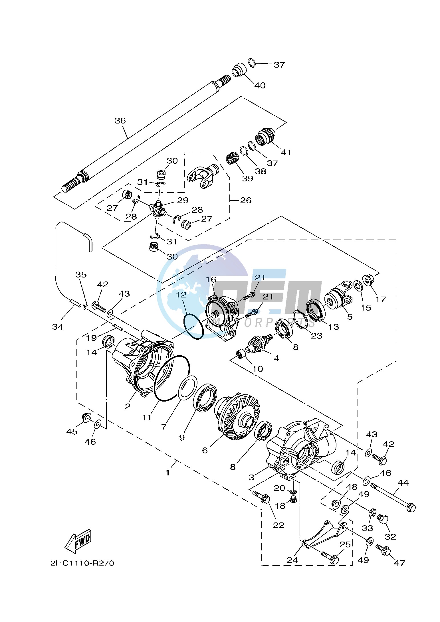 FRONT DIFFERENTIAL