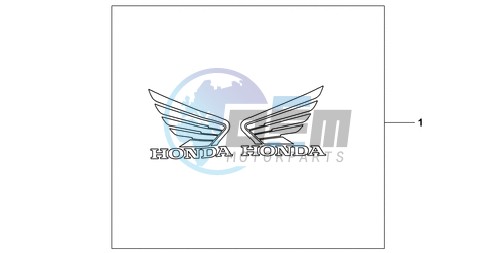 3D LOGO KIT HONDA