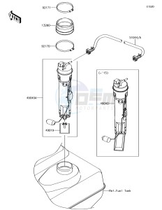 JET SKI ULTRA 310LX JT1500MGF EU drawing Fuel Pump