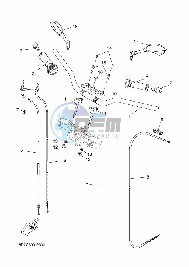 STEERING HANDLE & CABLE