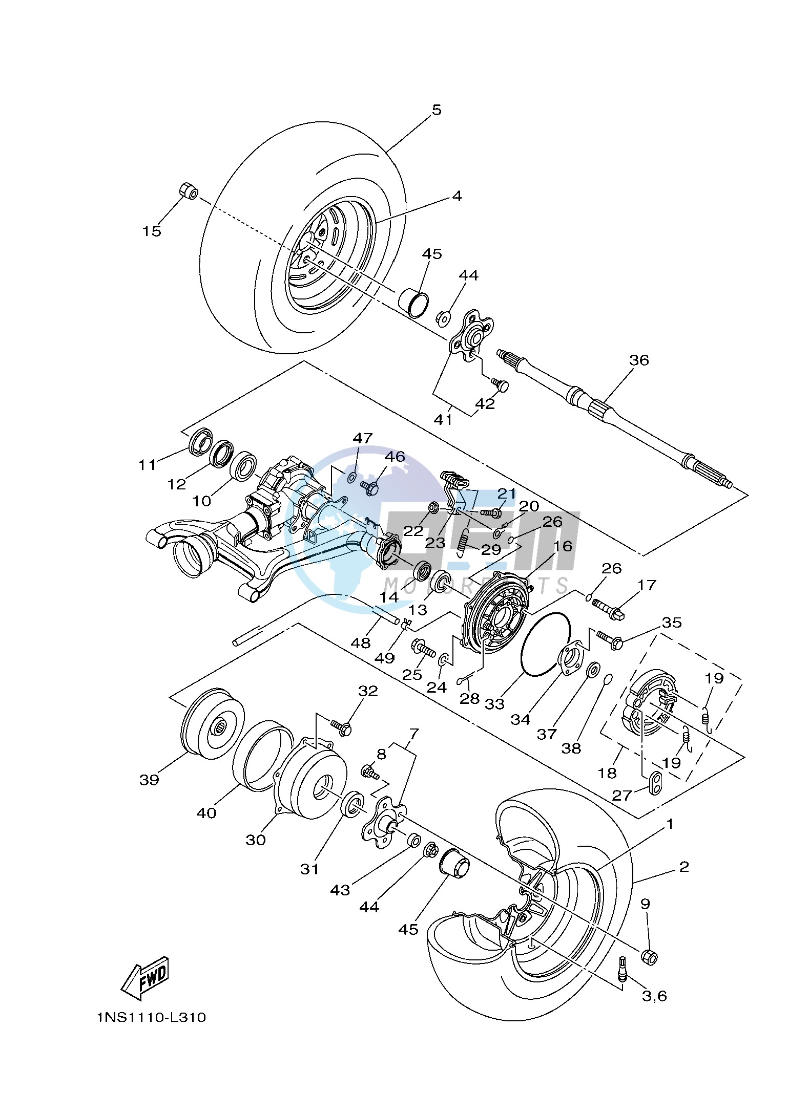 REAR WHEEL