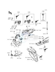 Z800 ZR800AFF FR GB XX (EU ME A(FRICA) drawing Ignition Switch