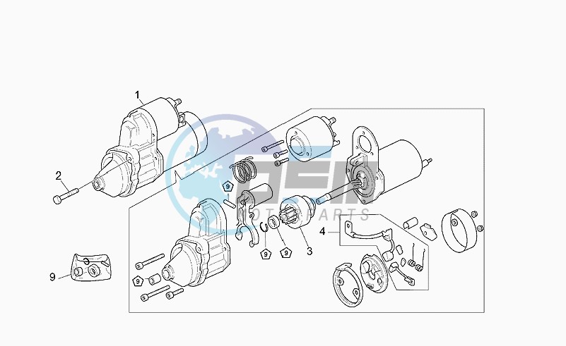 Starter motor