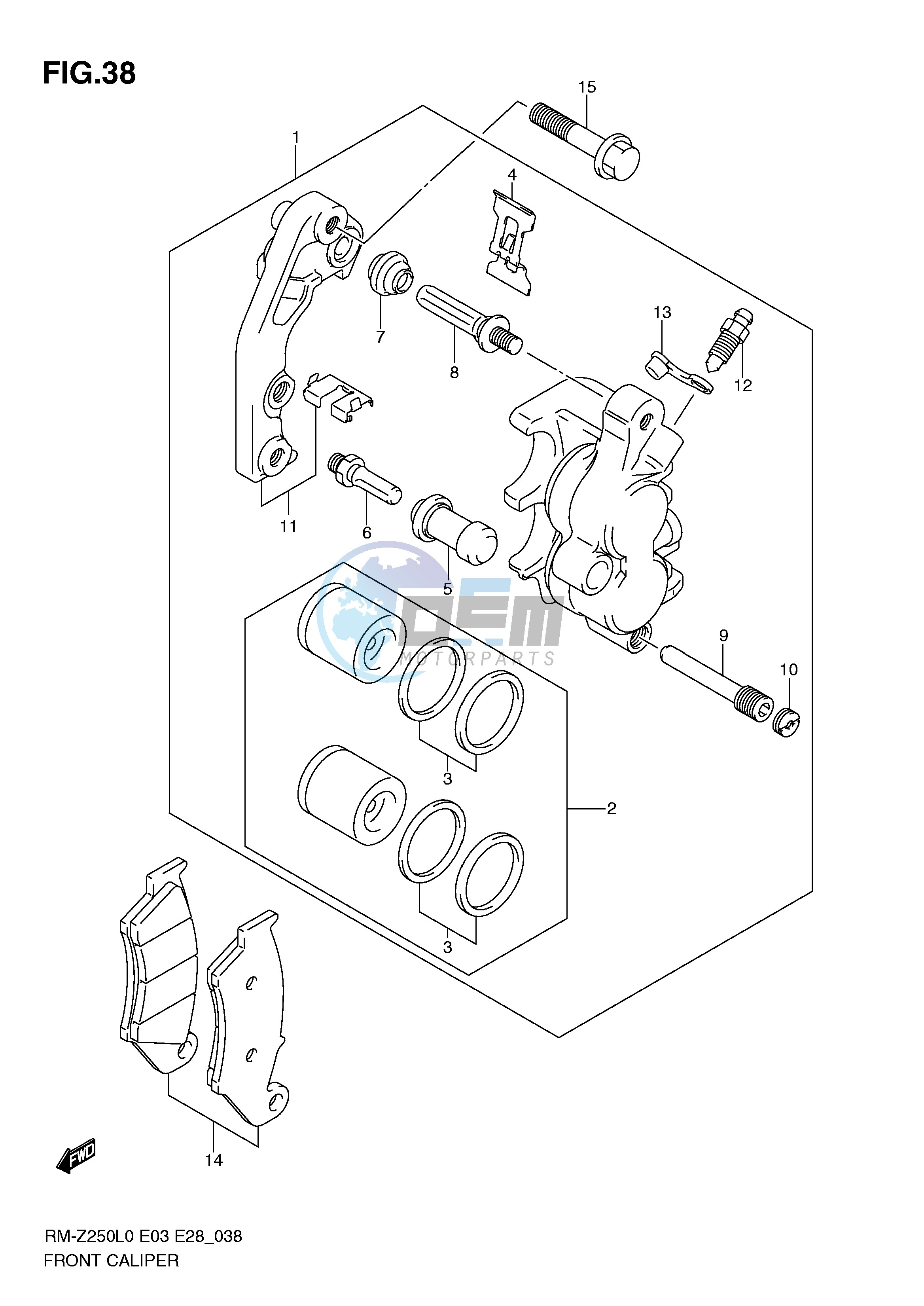 FRONT CALIPER