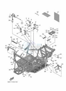 YXE850EBN YXE85WPBK (B0D1) drawing FRAME