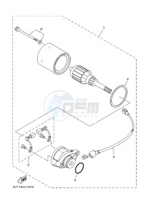 TT-R110E (5B6U 5B6V 5B6W 5B6W) drawing STARTING MOTOR