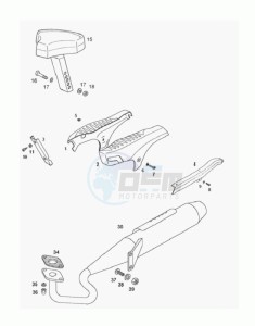 QUADRO_NL_L1 50 L1 drawing Exaust-seat-covers