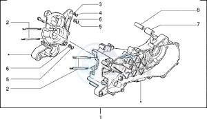 Skipper 150 drawing Crankcase