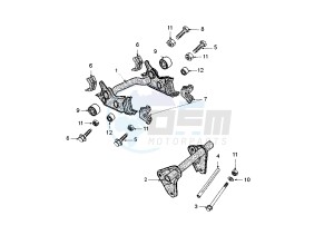 JET FORCE - 125 cc drawing SWINGING ARM