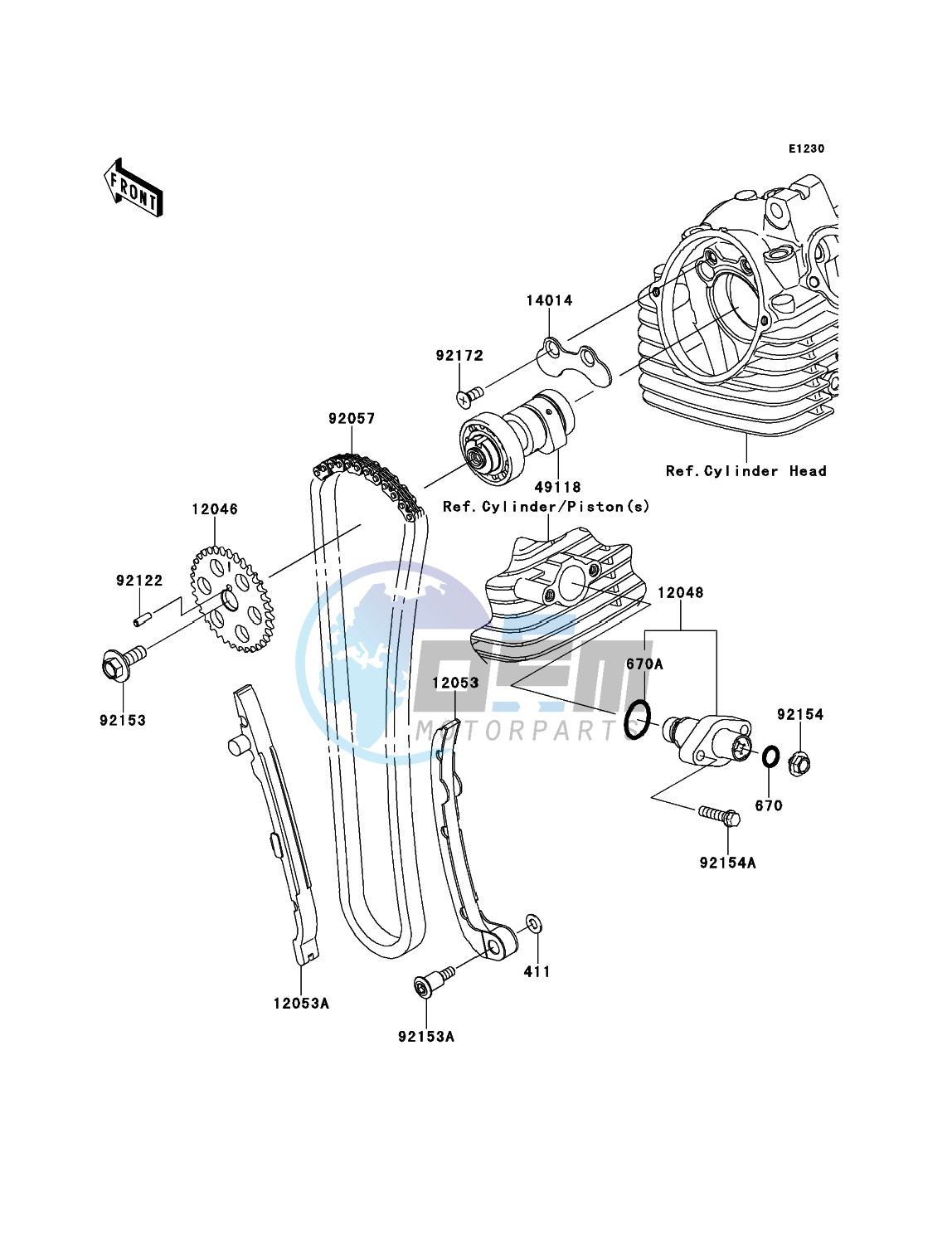 Camshaft(s)/Tensioner