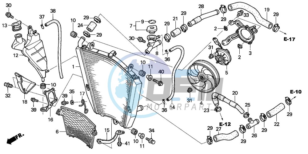 RADIATOR (CBR1000RR4/5)