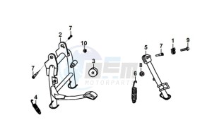 E-XPRO (EH4LW3-EU) (M3) drawing MAIN STAND SIDE STAND