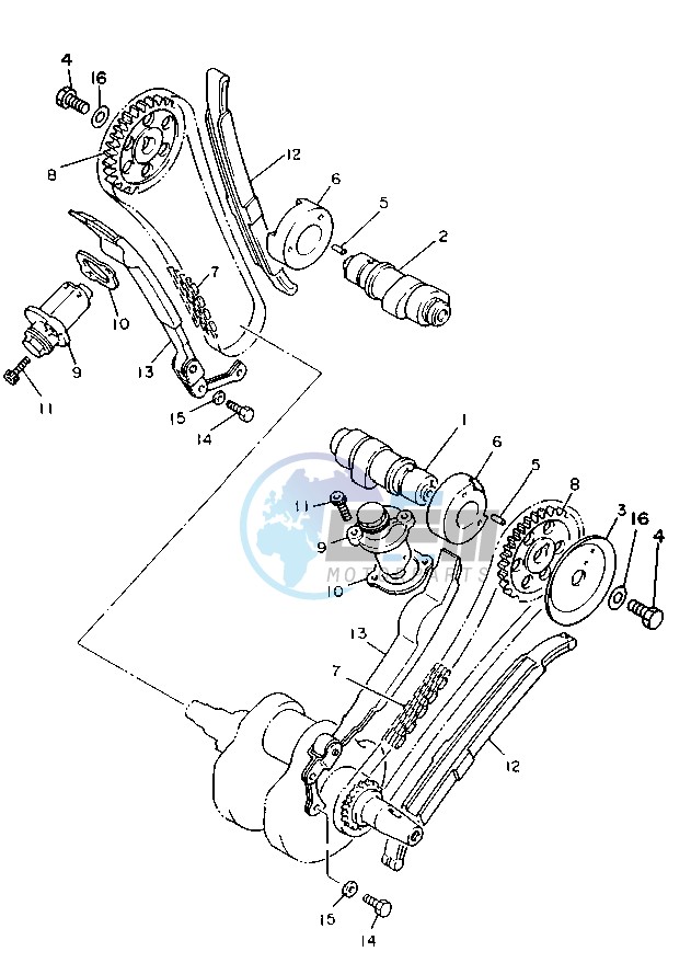 CAMSHAFT -CHAIN