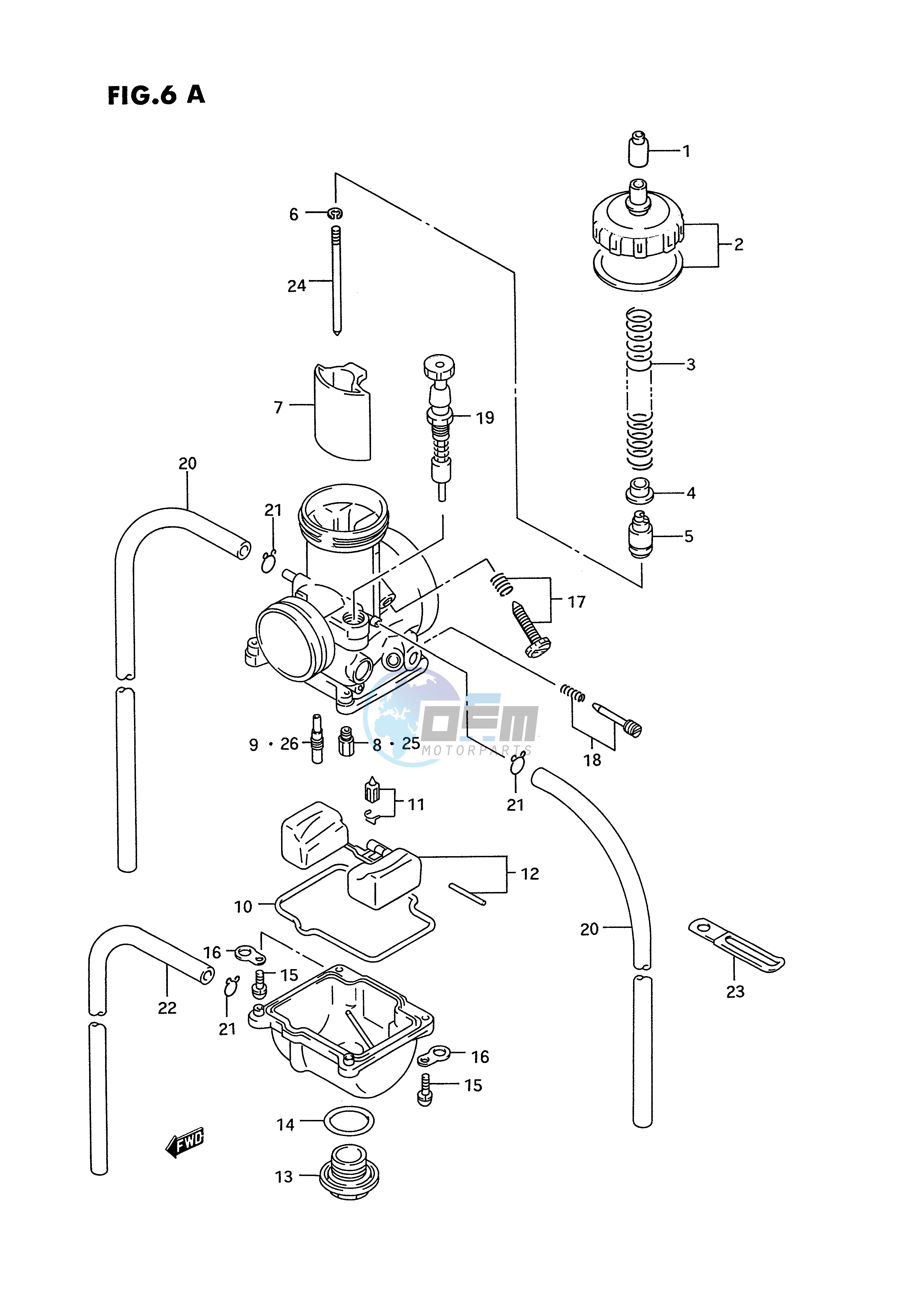 CARBURETOR (MODEL R S)