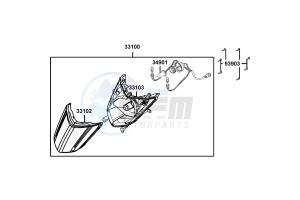 VP 50 drawing Head Light