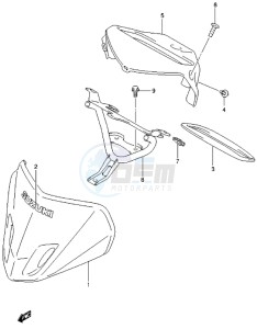 LT-A500X drawing HANDLE COVER (LT-A500XL4 P17)