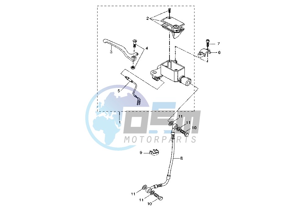 FRONT MASTER CYLINDER