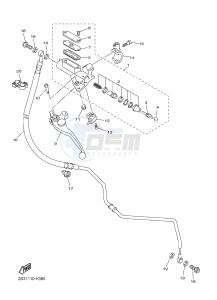 VMX17 VMAX17 1700 (2CE9 2CEA 2CEB) drawing FRONT MASTER CYLINDER 2