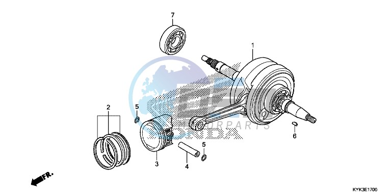 CRANKSHAFT/PISTON