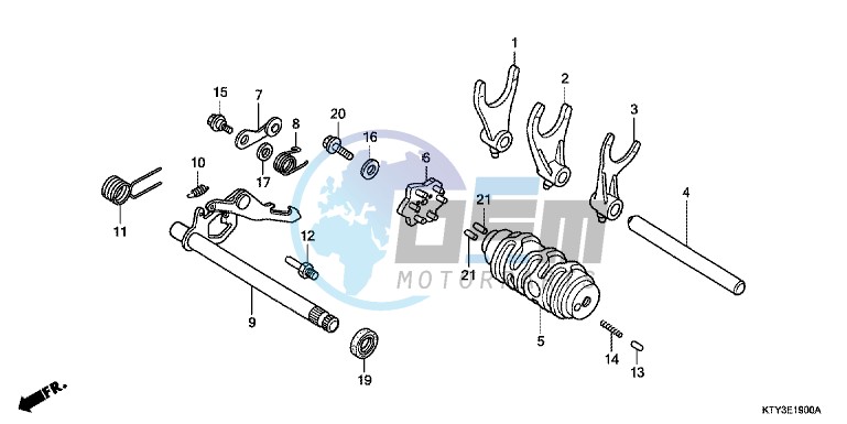 GEARSHIFT DRUM