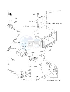 KVF 360 C [PRAIRIE 360 4X4 HARDWOODS GREEN HD] (C6F-C9F) C9F drawing IGNITION SYSTEM