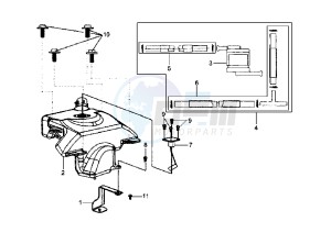 HD EU2 - 200 cc drawing FUEL TANK