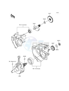 KLX250 KLX250SEF XX (EU ME A(FRICA) drawing Crankshaft