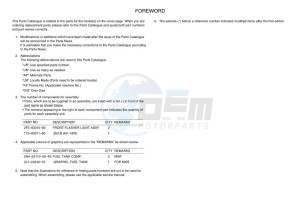 YB125 (2CSD) drawing Infopage-4