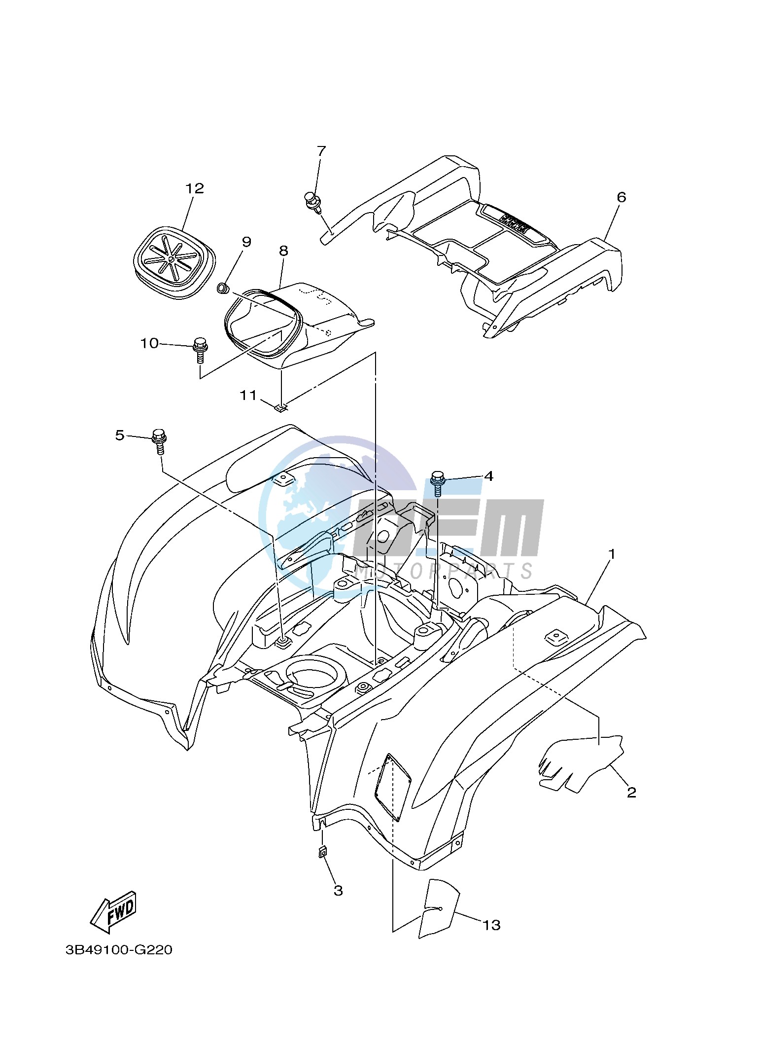 REAR FENDER