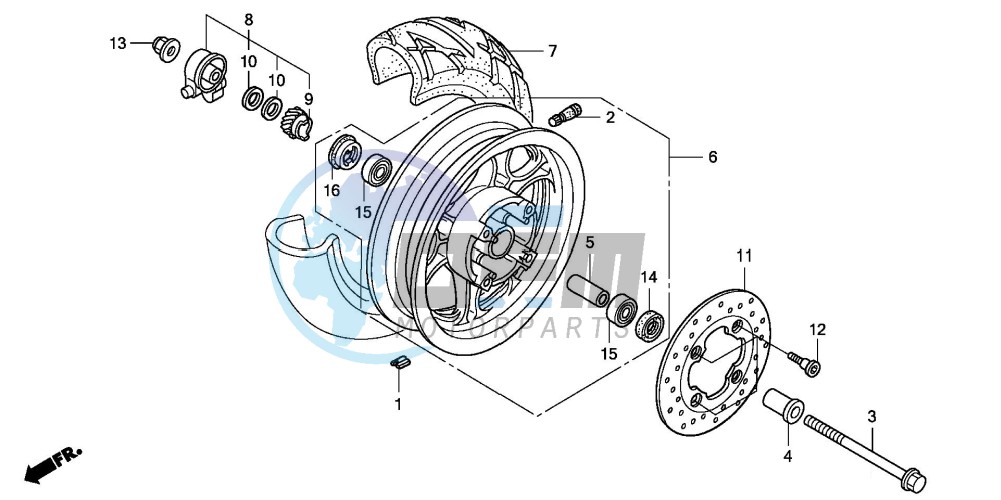 FRONT WHEEL