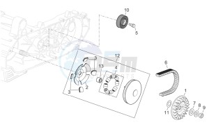 Atlantic 400-500 sprint drawing Primary transmission