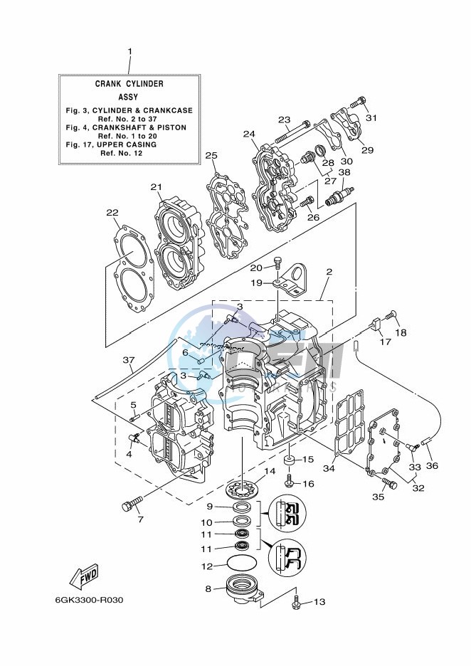 CYLINDER--CRANKCASE