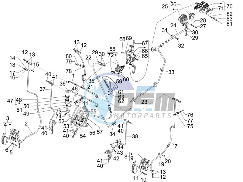 Brakes hose  - Calipers