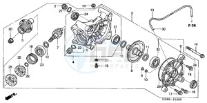 TRX680FAC drawing FINAL DRIVEN GEAR