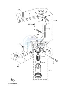 EDA5000E drawing FUEL FILTER