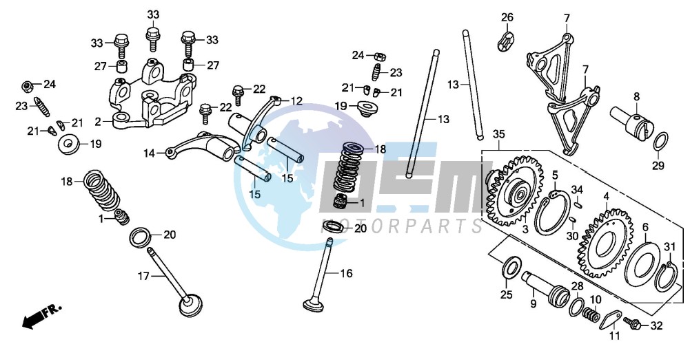 CAMSHAFT/VALVE